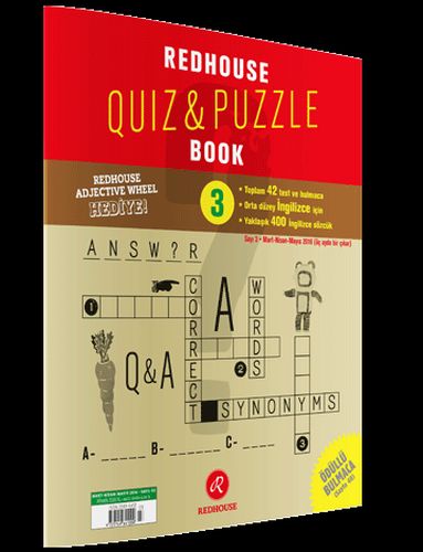 Redhouse QuizPuzzle Book Sayı 3