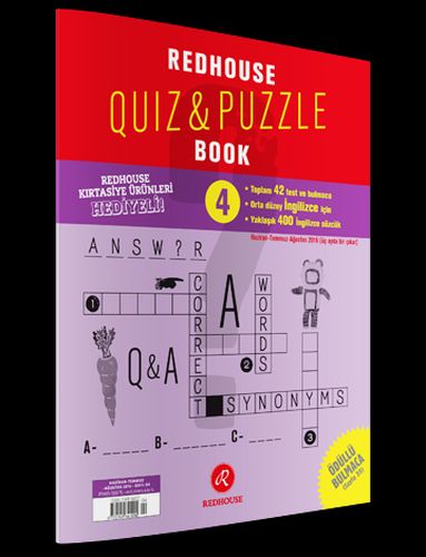 Redhouse QuizPuzzle Book Sayı 4