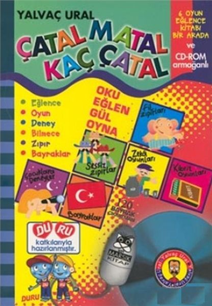 Çatal Matal Kaç Çatal 6 Kitap + CD