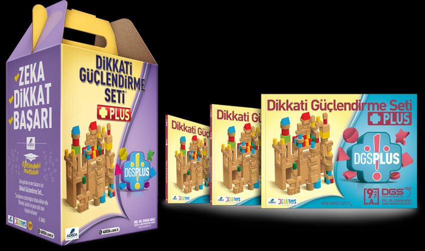 Dikkati Güçlendirme Seti Plus 9 Yaş Kitap