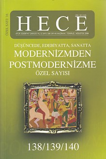 Hece Aylık Edebiyat Dergisi Modernizmden Postmodernizme Özel Sayısı 16  138139140