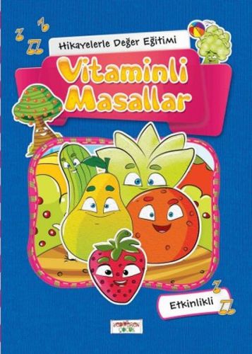 Hikayelerle Değer Eğitimi  Vitaminli Masallar Ciltli