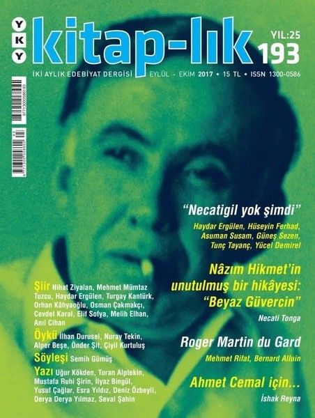 Kitaplık Sayı 193  İki Aylık Edebiyat Dergisi