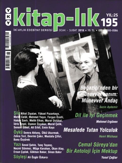 Kitaplık Sayı 195  İki Aylık Edebiyat Dergisi