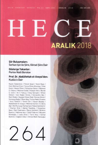 Hece Dergisi 264 Sayı  Aralık 2018