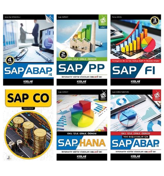 Süper Sap Programlama Seti 6 Kitap Takım