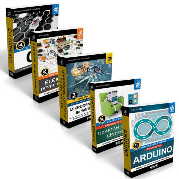 Arduino Eğitim Seti 3 5 Kitap