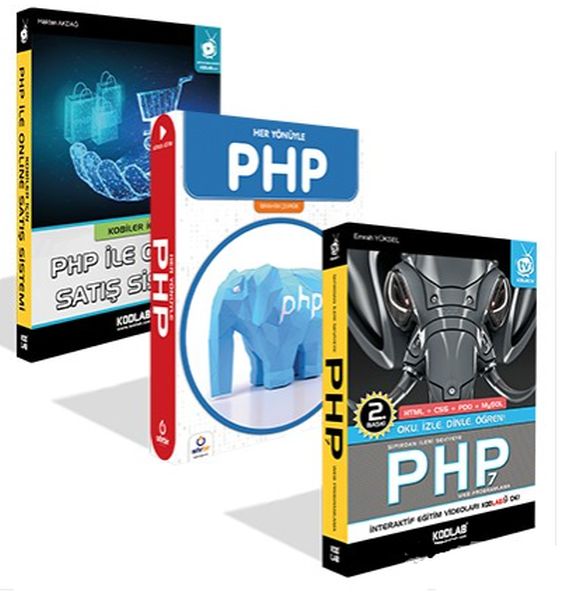 Php Eğitim Seti  3 Kitap Takım