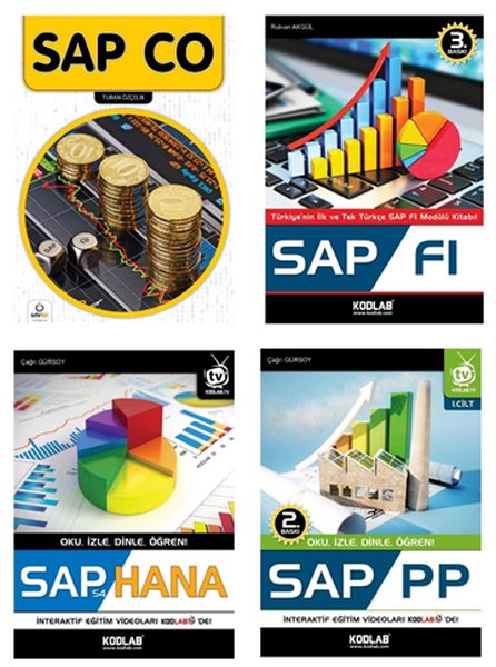 Sap Programlama Seti  4 Kitap Takım