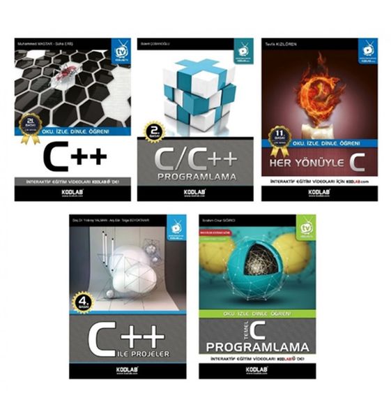 CC++ Programlama Seti 2 5 Kitap Takım