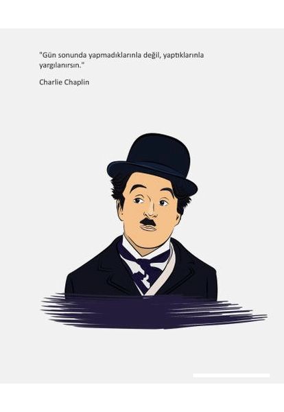 Charlie Chaplin Ciltli Defter