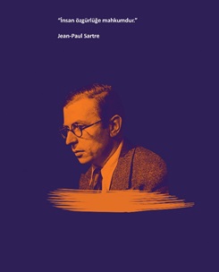 Jean  Paul Sartre Ciltli Defter