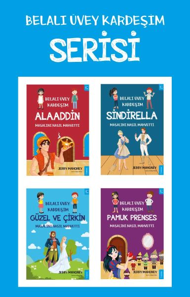 Belalı Üvey Kardeşim Serisi 4 Kitap Takım