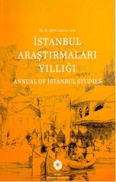 İstanbul Araştırmaları Yıllığı No3  2014