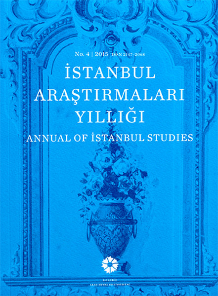 İstanbul Araştırmaları Yıllığı No4  2015