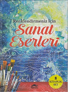 Renklendirmeniz İçin  Sanat Eserleri 8 Kitap