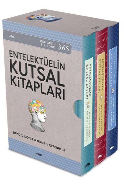 Maya Entelektüelin Kutsal Kitapları Seti Ciltli  3 Kitap Kutulu