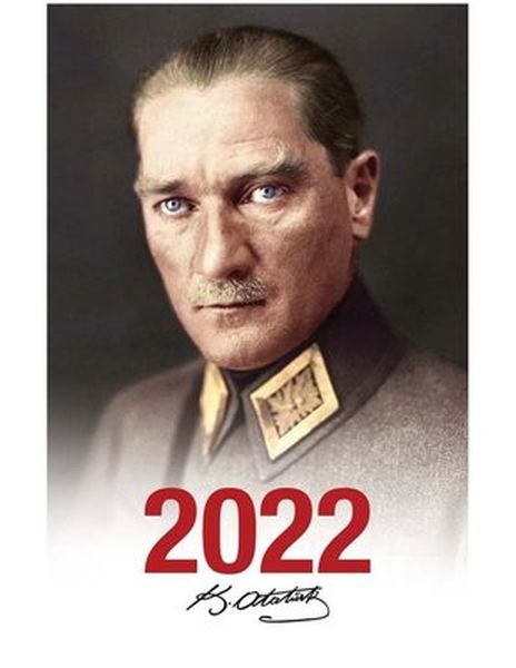 2022 Atatürk Ajandası Mareşal  Beyaz