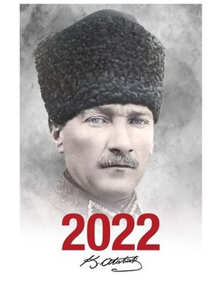 2022 Atatürk Ajandası Komutan  Beyaz