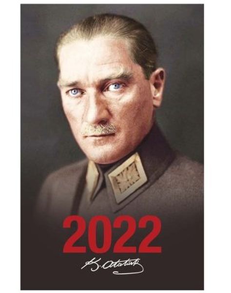 2022 Atatürk Ajandası Önder  Siyah