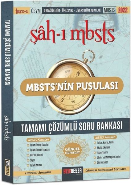 YediBeyza 2022 MBSTS nin Pusulası Şahı MBSTS Soru Bankası Çözümlü