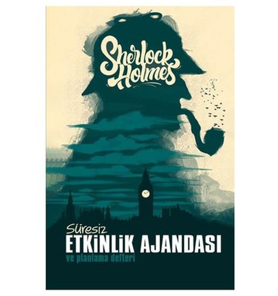 Sherlock Holmes Süresiz Etkinlik Ajandasi ve Planlama Defteri