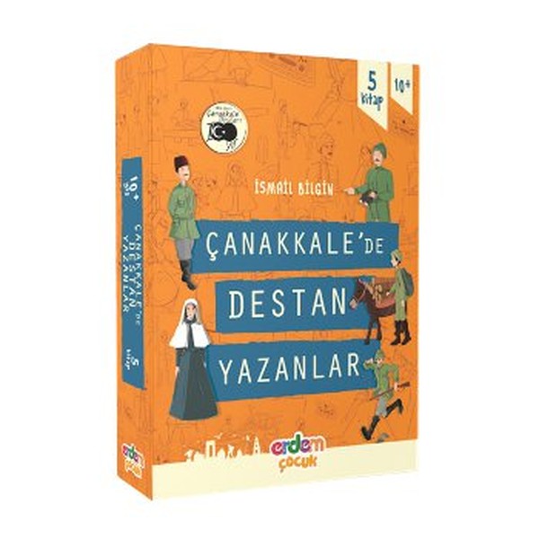 Çanakkalede Destan Yazanlar Dizisi 5 Kitap Takım