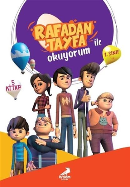 Rafadan Tayfa ile Okuyorum Seti  5 Kitap Takım