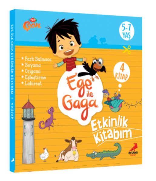 Ege ile Gaga  Etkinlik Kitabım 4 Kitap Takım