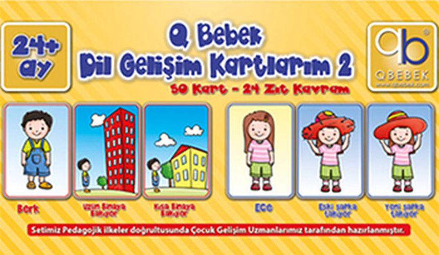 Q Bebek Dil Gelişim Kartlarım 2