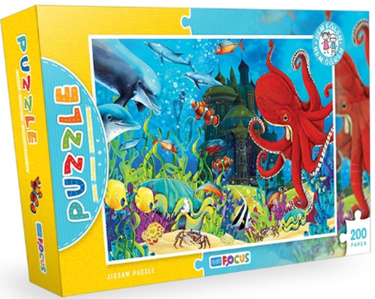 Blue Focus BF150  Puzzle 200 Parça