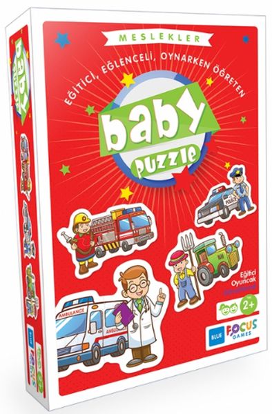 Blue Focus Meslekler  Baby Puzzle