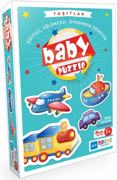 Blue Focus Taşıtlar  Baby Puzzle