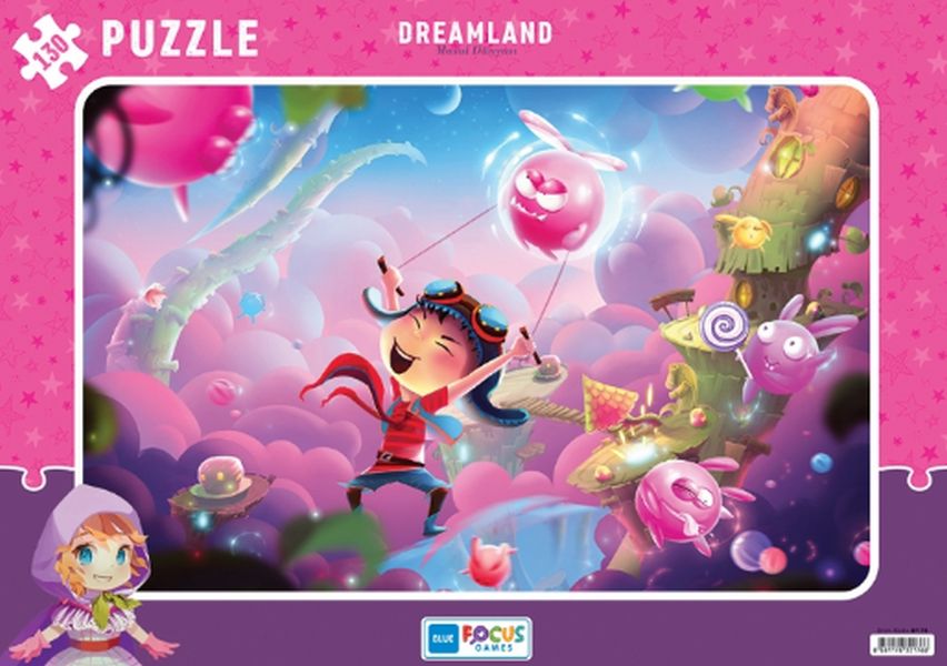 Blue Focus Dremland Masal Dünyası  Puzzle 130 Parça