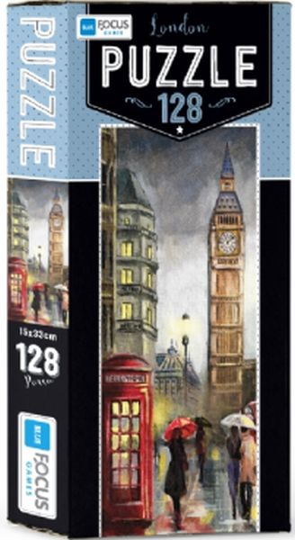 Blue Focus London  Puzzle 128 Parça