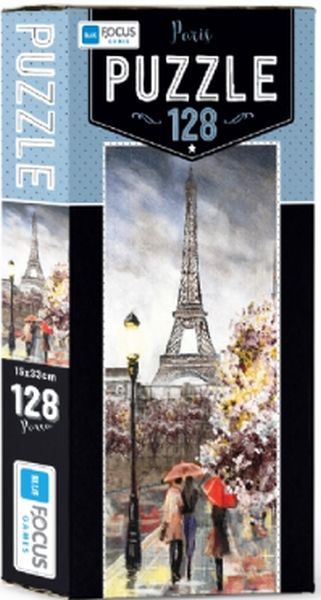 Blue Focus Paris  Puzzle 128 Parça