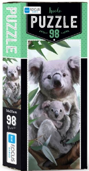 Blue Focus Koala  Puzzle 98 Parça