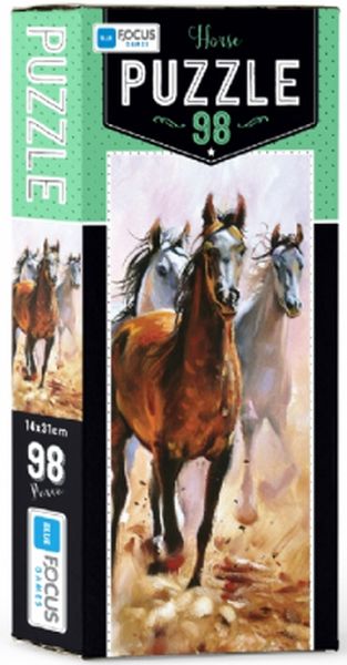 Blue Focus Horse  Puzzle 98 Parça