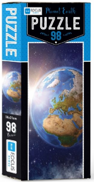 Blue Focus Planet Earth  Puzzle 98 Parça