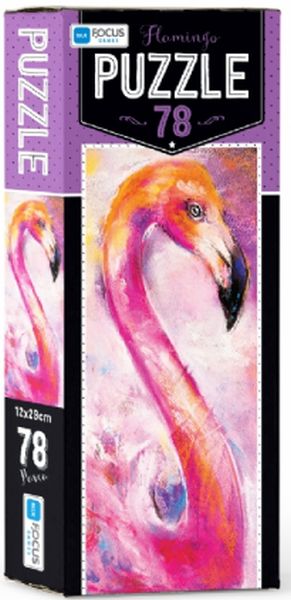 Blue Focus Flamingo  Puzzle 78 Parça