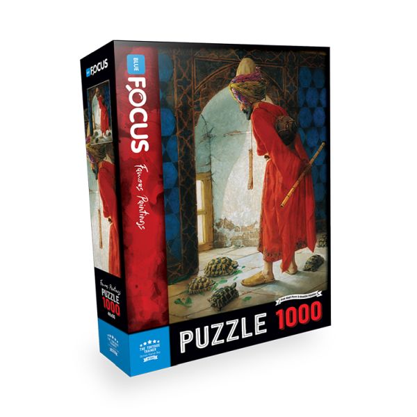 Blue Focus 1000 Parça Puzzle Kaplumbağa Terbiyecisi