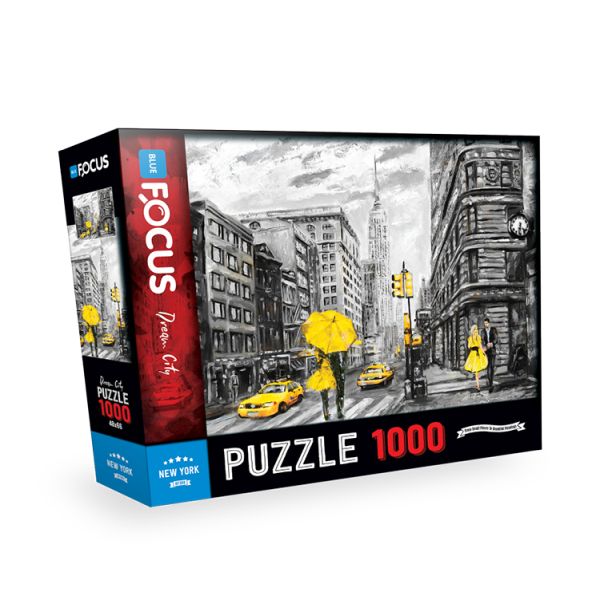 Blue Focus Puzzle New York 1000 Parça