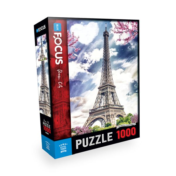 Blue Focus Puzzle Eyfel Kulesi 1000 Parça