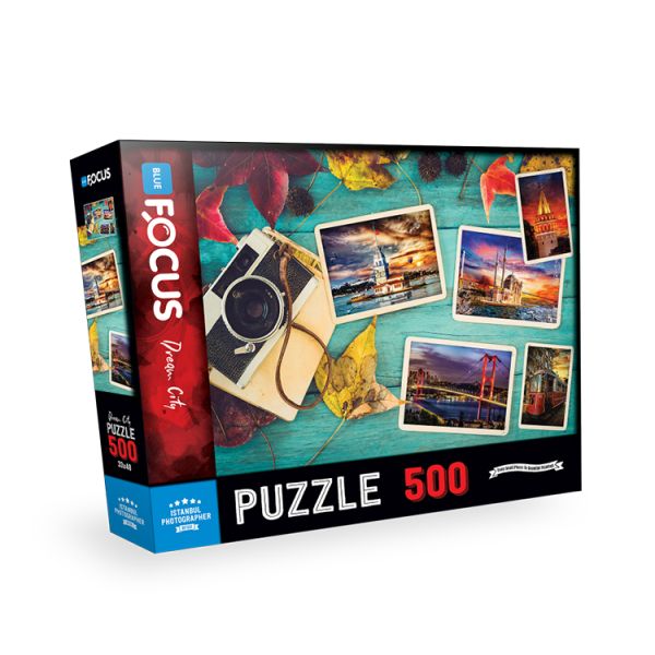 Blue Focus Istanbul Photographer İstanbul Fotoğrafçısı  Puzzle 500 Parça