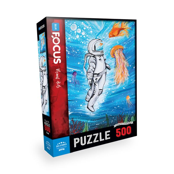 Blue Focus  Sea Stories Deniz Öyküleri  Puzzle 500 Parça