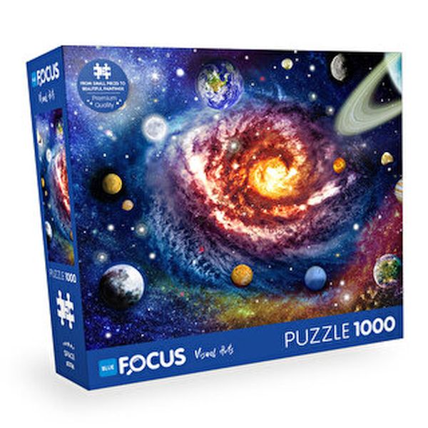 Blue Focus 1000 Parça Puzzle  Space Uzay