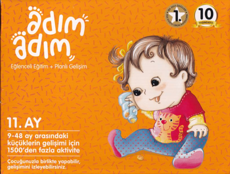 Adım Adım Bebek Eğitim Seti 11 Ay