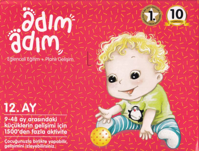 Adım Adım Bebek Eğitim Seti 12 Ay