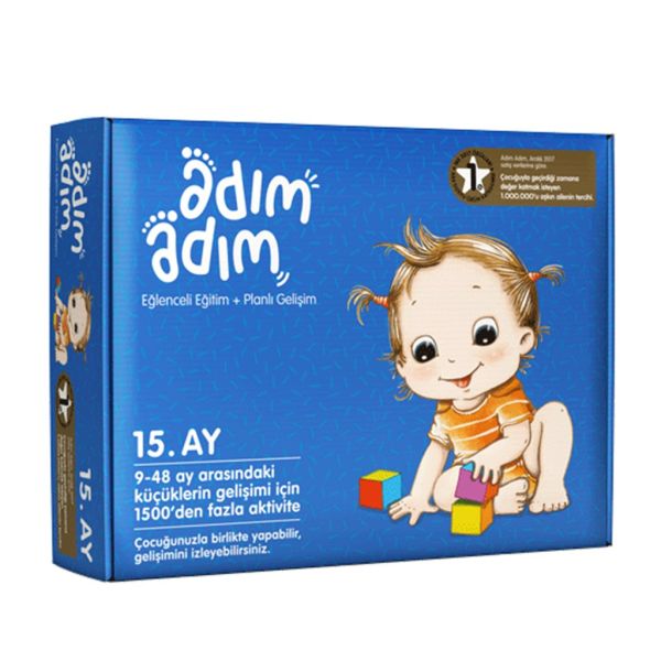 Adım Adım Bebek Eğitim Seti 15 Ay