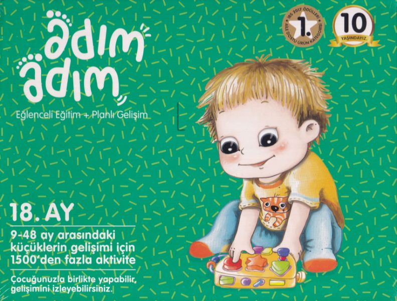 Adım Adım Bebek Eğitim Seti 18 Ay